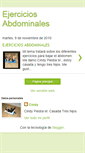 Mobile Screenshot of ejerciciosabdominalesxcindy.blogspot.com