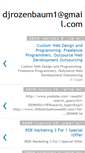 Mobile Screenshot of djrozenbaum1gmailcom.blogspot.com