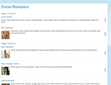 Tablet Screenshot of bokkepers.blogspot.com