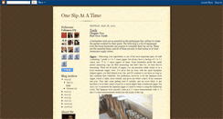 Desktop Screenshot of onesipatatime.blogspot.com