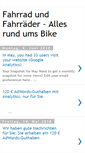 Mobile Screenshot of fahrrad-fahrraeder.blogspot.com