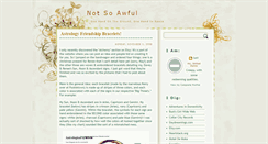 Desktop Screenshot of notsoawful.blogspot.com