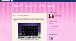 Desktop Screenshot of ibakeandmakeup.blogspot.com