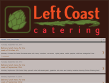 Tablet Screenshot of leftcoastdelivers.blogspot.com