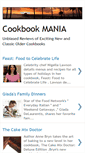 Mobile Screenshot of cookbook-mania.blogspot.com