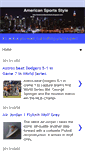 Mobile Screenshot of americansportsstyle.blogspot.com