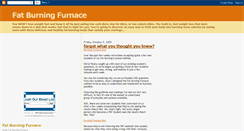 Desktop Screenshot of fatburningfurnacediet.blogspot.com