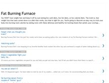 Tablet Screenshot of fatburningfurnacediet.blogspot.com