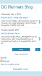 Mobile Screenshot of dcrunnersblog.blogspot.com