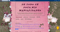 Desktop Screenshot of cocinandoydemas.blogspot.com