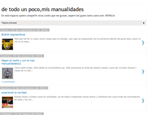 Tablet Screenshot of cocinandoydemas.blogspot.com