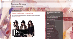 Desktop Screenshot of fashionfinesse.blogspot.com