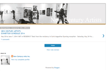 Tablet Screenshot of newcenturyartists.blogspot.com