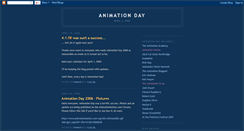 Desktop Screenshot of animationday.blogspot.com