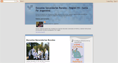 Desktop Screenshot of escuelasrurales7santafe.blogspot.com