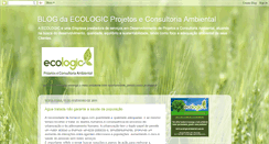 Desktop Screenshot of ecologicambiental.blogspot.com