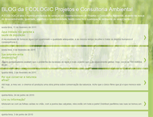 Tablet Screenshot of ecologicambiental.blogspot.com