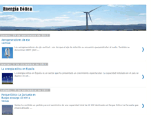 Tablet Screenshot of energia-eolica-renovable.blogspot.com