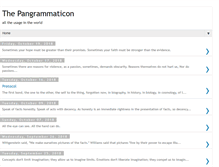 Tablet Screenshot of pangrammaticon.blogspot.com