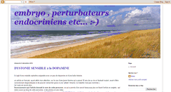 Desktop Screenshot of embryoetperturbateursendocriniens.blogspot.com
