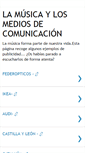 Mobile Screenshot of musica-medios.blogspot.com
