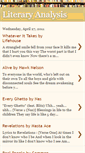 Mobile Screenshot of literaryanalysis233.blogspot.com