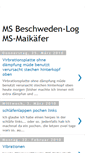 Mobile Screenshot of ms-maikaefer-beschweden.blogspot.com