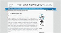 Desktop Screenshot of jsamovement.blogspot.com