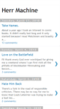 Mobile Screenshot of herrmachine.blogspot.com