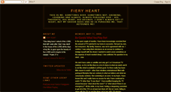 Desktop Screenshot of fieryheart4god.blogspot.com