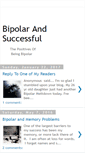 Mobile Screenshot of bipolarandsuccessful.blogspot.com