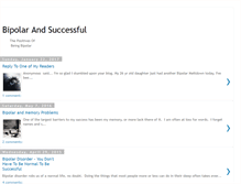 Tablet Screenshot of bipolarandsuccessful.blogspot.com