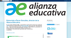 Desktop Screenshot of alianzaeducativafamiliaescuela.blogspot.com