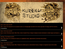 Tablet Screenshot of kurenaistudio.blogspot.com