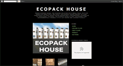Desktop Screenshot of ecopackhouse.blogspot.com