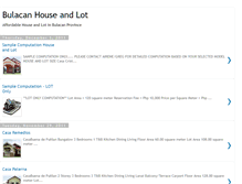 Tablet Screenshot of houseandlotbulacan.blogspot.com