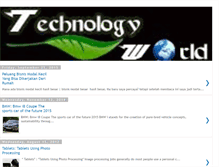 Tablet Screenshot of developmentofthetechnologyworld.blogspot.com
