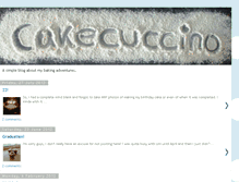 Tablet Screenshot of cakecuccino.blogspot.com