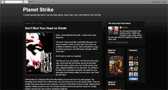 Desktop Screenshot of planetstrike.blogspot.com
