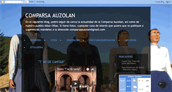 Desktop Screenshot of comparsauzolan.blogspot.com