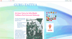 Desktop Screenshot of guru-tattva.blogspot.com