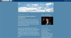 Desktop Screenshot of foapresident.blogspot.com
