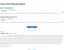 Tablet Screenshot of foapresident.blogspot.com