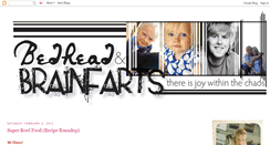 Desktop Screenshot of bedheadandbrainfarts.blogspot.com