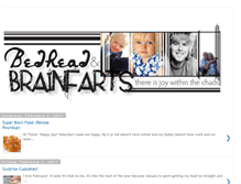 Tablet Screenshot of bedheadandbrainfarts.blogspot.com