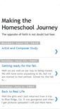 Mobile Screenshot of makingthehomeschooljourney.blogspot.com