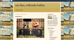 Desktop Screenshot of emdiascolhendobaloes.blogspot.com