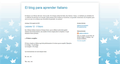 Desktop Screenshot of menuaitaliano.blogspot.com