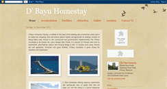 Desktop Screenshot of bayuhomestay.blogspot.com