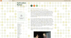 Desktop Screenshot of cultivationnation.blogspot.com